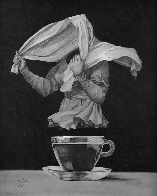 "Struggle / מאבק השעה" print